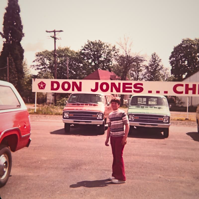 A Young Don Jones on the Lot